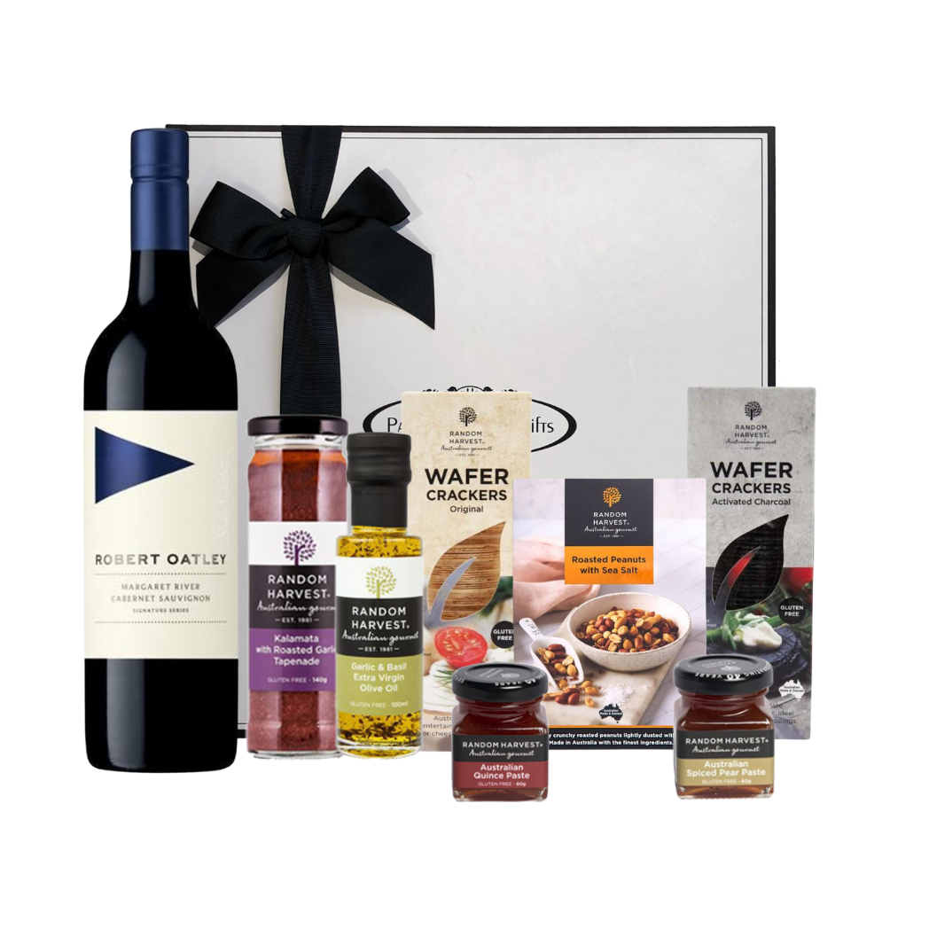 Red Wine & Nibbles Corporate Gift Hamper